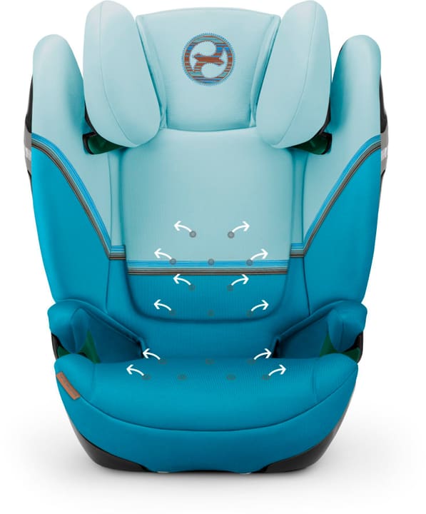 Cybex Solution S2 i-fix Beach Blue Siège enfant