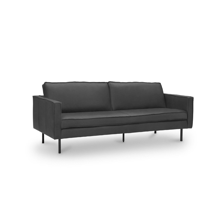 TEXADA 3er Ledersofa TEXADA 3er Ledersofa 360020026501 Grösse B: 196.0 cm x T: 95.0 cm x H: 61.0 cm Farbe Anthrazit Bild Nr. 1