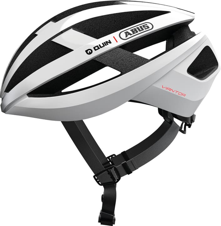 Image of Abus Viantor Quin Velohelm weiss