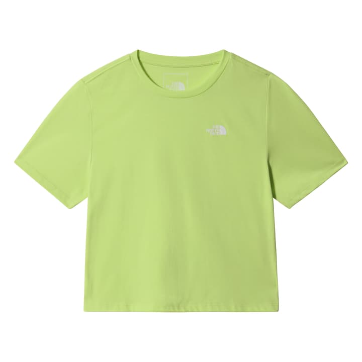 Image of The North Face Foudation Crop Trekkingshirt limegrün bei Migros SportXX