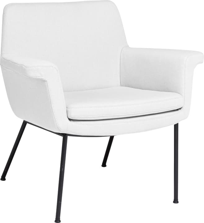 HENSEL Fauteuil HENSEL Fauteuil 402463607010 Dimensions L: 82.0 cm x P: 69.0 cm x H: 82.0 cm Couleur Blanc Photo no. 1