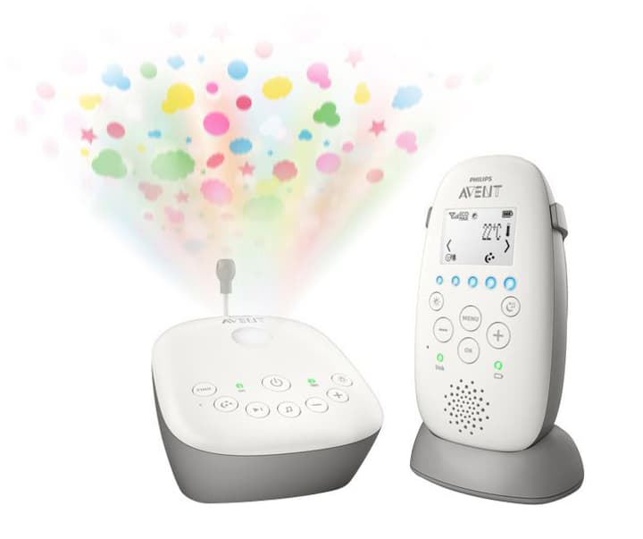 Philips Avent Smart-Eco avec projecteur ciel étoilé SCD733/26 Babyphone Avent Smart-Eco avec projecteur ciel étoilé SCD733/26 Babyphone Philips 785300143151 Photo no. 1