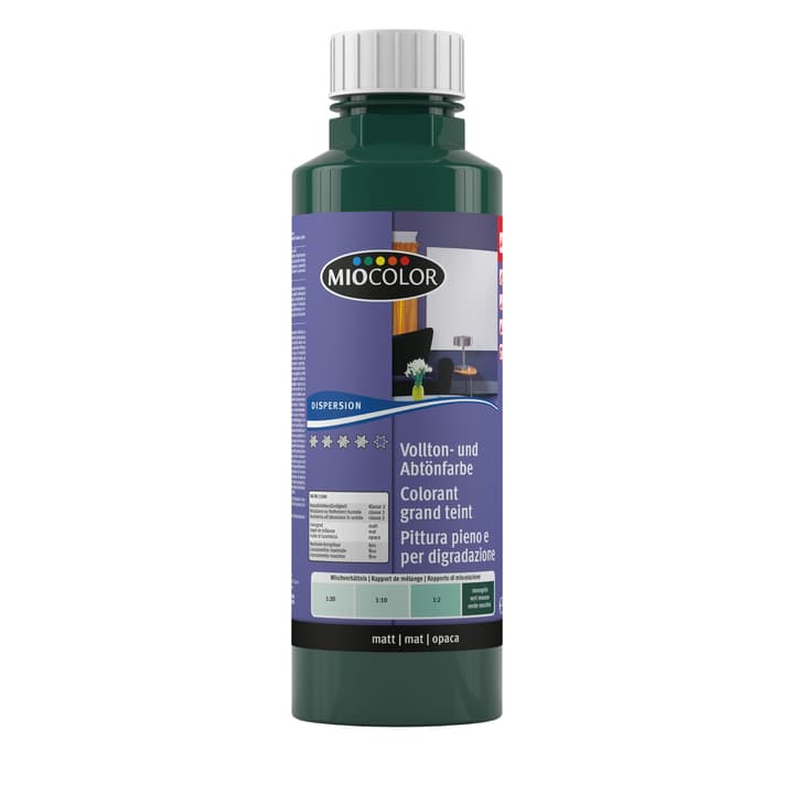 Image of Miocolor Vollton- und Abtönfarbe Moosgrün 500 ml bei Do it + Garden von Migros