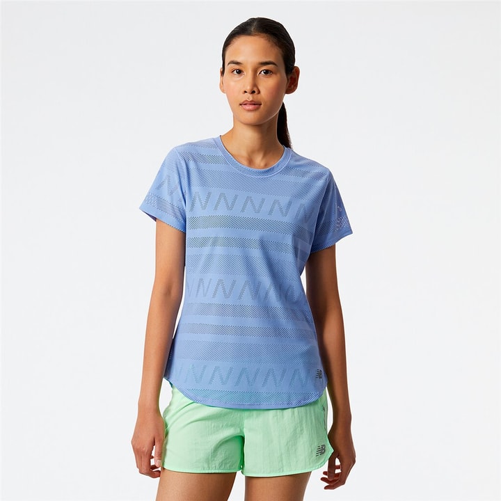 Image of New Balance Q Speed Jacquard Shirt denim bei Migros SportXX