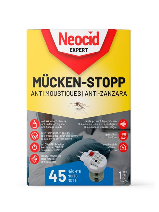 Image of Neocid Kombi-Verdunster, 1 Stück + 30 ml Insektenbekämpfung bei Do it + Garden von Migros