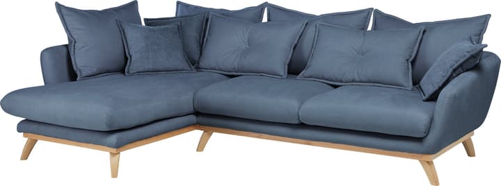 AMSEL Canapé d'angle AMSEL Canapé d'angle 405735150140 Couleur Bleu Dimensions L: 275.0 cm x P: 180.0 cm x H: 67.0 cm Photo no. 1