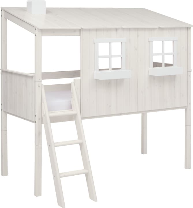 Flexa TREE HOUSE Maison entière avec un demi-haut TREE HOUSE Maison entière avec un demi-haut Flexa 404985600000 Couleur White Wash Dimensions L: 149.0 cm x P: 210.0 cm x H: 198.0 cm Photo no. 1