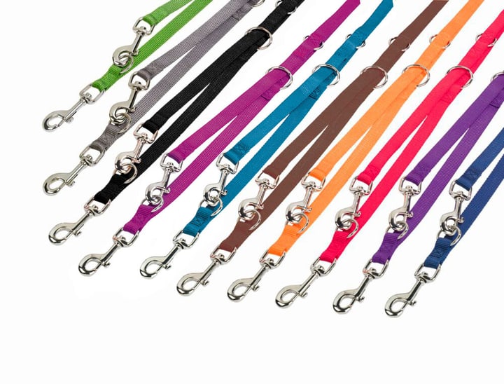 Image of Nobby Classic blau M, 2 m / 20 mm Führleine