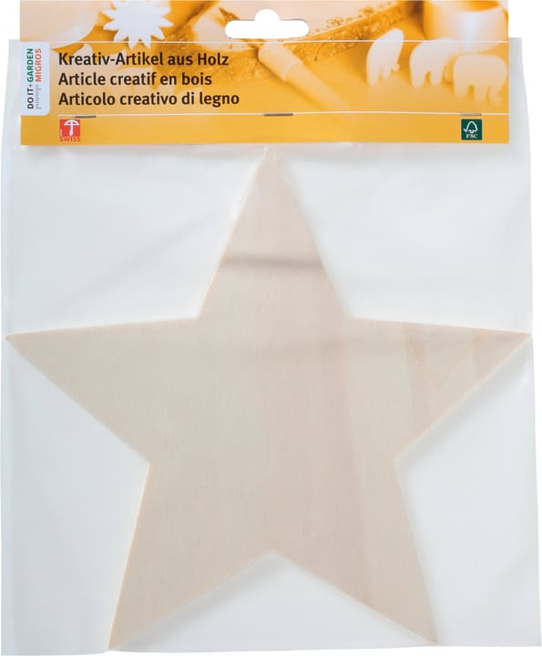 Legna Creativa Stella 25cm Stella 25cm Legna Creativa 664079300000 N. figura 1
