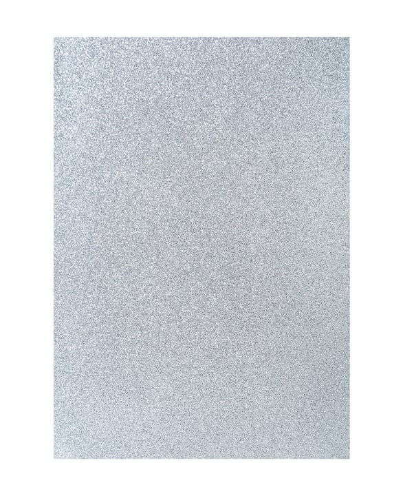 Image of I AM CREATIVE Glitterpapier A4, silber bei Do it + Garden von Migros