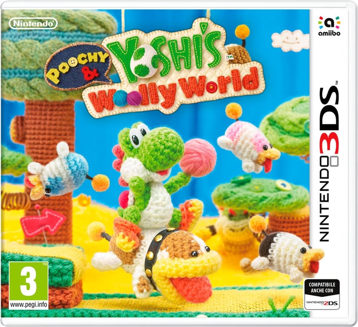 3DS - Poochy & Yoshis Woolly World Box 3DS - Poochy & Yoshis Woolly World Box 785300121520 Bild Nr. 1