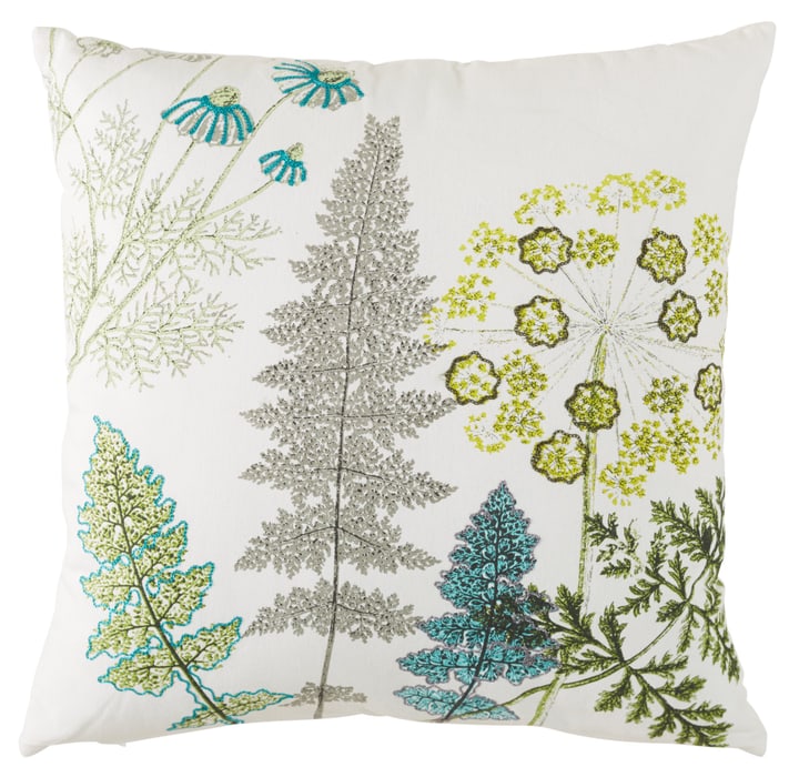 FLORETTA Coussin FLORETTA Coussin 450720140860 Couleur Vert Dimensions L: 45.0 cm x H: 45.0 cm Photo no. 1