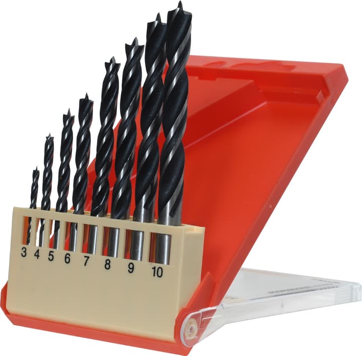 Image of kwb Spiralbohrer Set 8-tlg. Holzbohrer