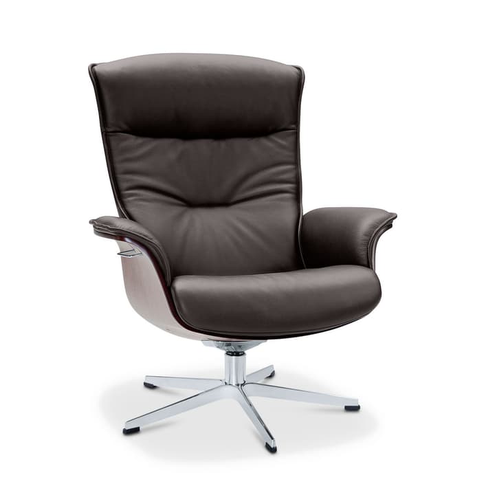 PRIME Ledersessel PRIME Ledersessel 360019052305 Farbe Braun Grösse B: 81.0 cm x T: 80.0 cm x H: 104.0 cm Bild Nr. 1