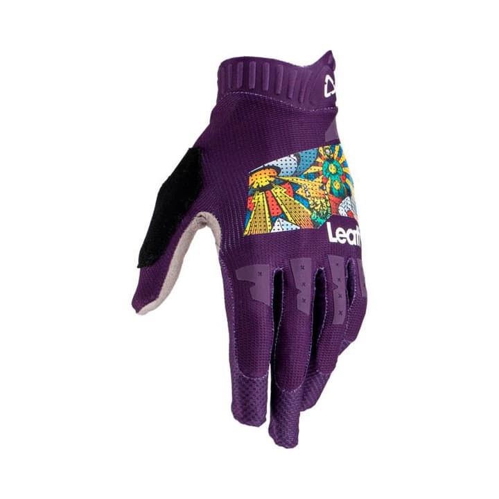 Image of Leatt MTB 2.0 X-Flow Bike-Handschuhe aubergine
