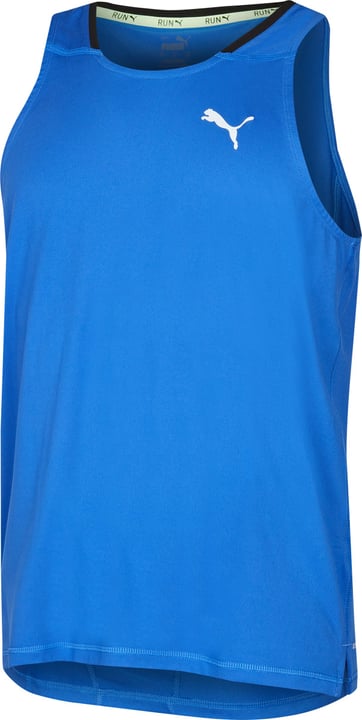 Image of Puma Run Cloudspun Singlet Lauftank dunkelblau