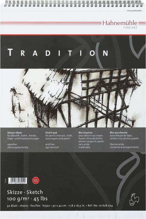 Image of Pebeo Hahnemühle Tradition Skizzen-Block 30x42 bei Do it + Garden von Migros