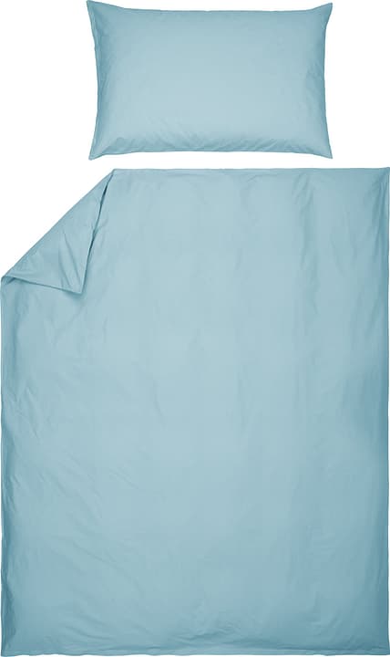ROMANO Perkal-Kissenbezug ROMANO Perkal-Kissenbezug 451251310889 Farbe Hellblau Grösse B: 50.0 cm x H: 70.0 cm Bild Nr. 1