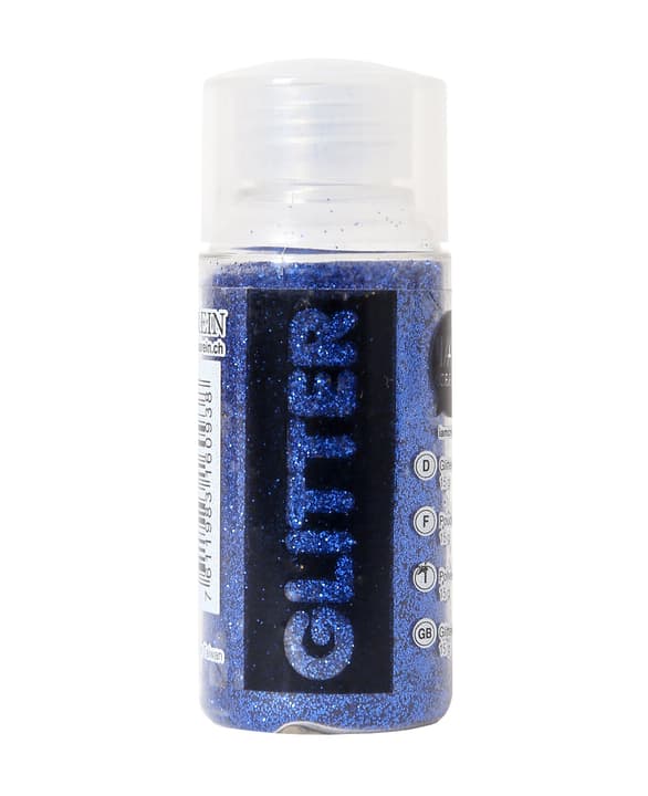 Image of I AM CREATIVE Glitter fein 15 g, blau Glitterglue