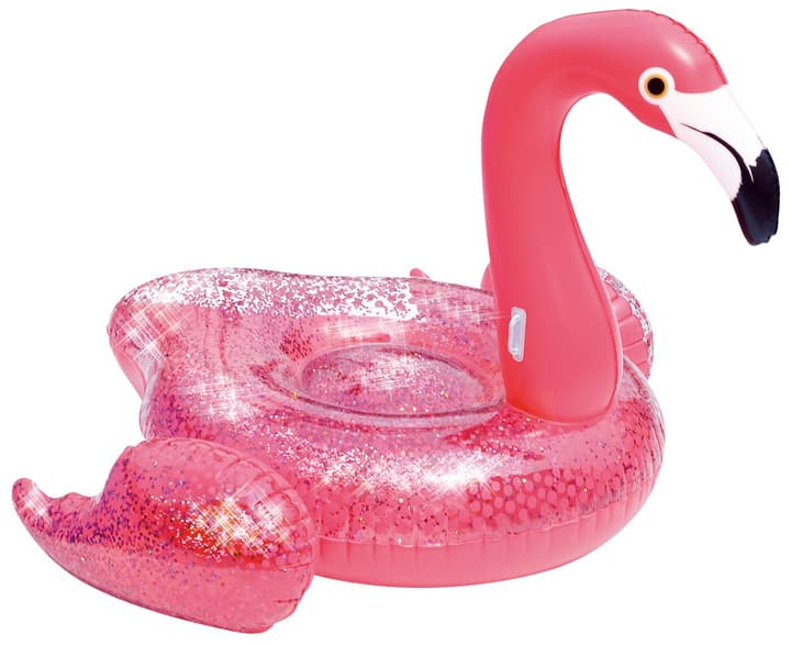 Image of Aufblasbarer Glitter Flamingo Wasserspielzeug