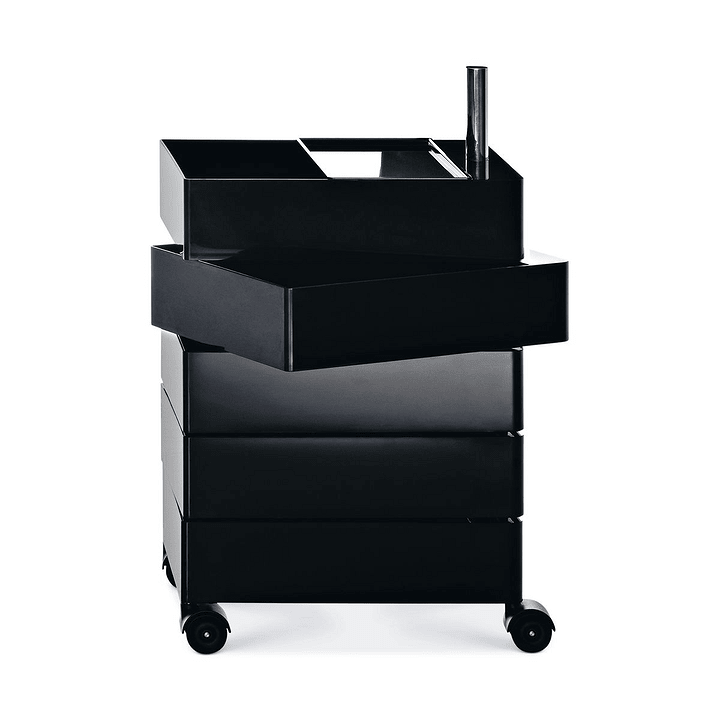 Magis 360 ° Container 360 ° Container Magis 364153500020 Grösse B: 46.0 cm x T: 35.0 cm x H: 72.0 cm Farbe Schwarz Bild Nr. 1