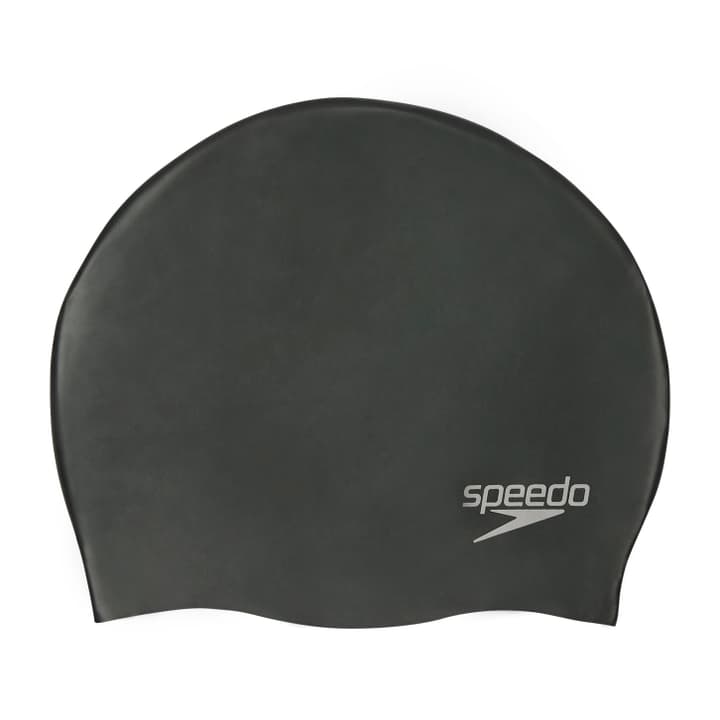 Image of Speedo Plain Moulded Silicone Cap Badekappe kohle bei Migros SportXX