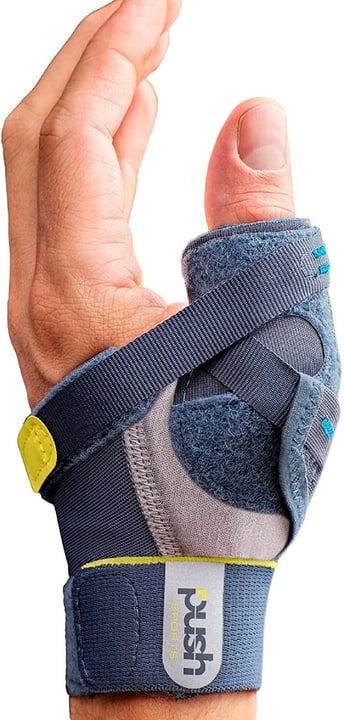 Image of Push Sport Daumenbandage links Bandage blau