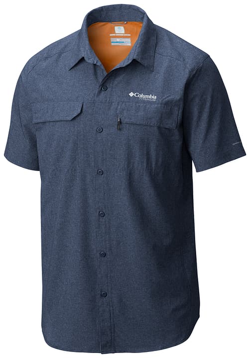 Columbia Irico Chemise à manches courtes pour homme Irico Chemise à manches courtes pour homme Columbia 462774300343 Couleur bleu marine Taille S Photo no. 1