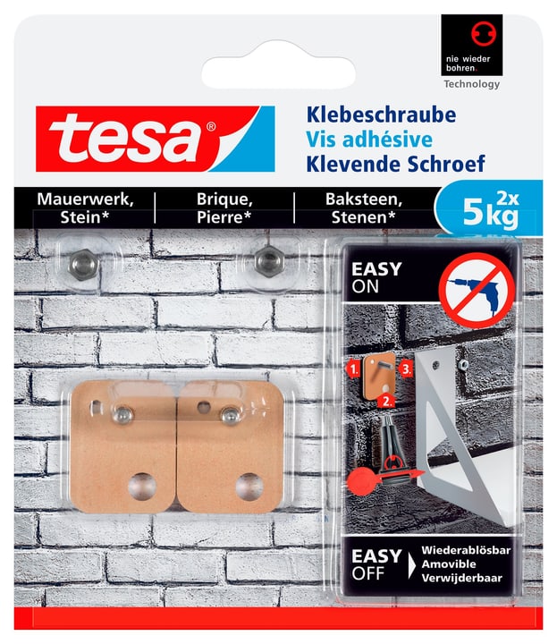 Klebeschraube viereckig, Mauerwerk, 5 kg Klebeschraube viereckig, Mauerwerk, 5 kg 675235000000 Bild Nr. 1