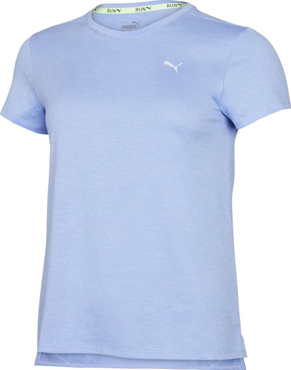 Image of Puma W Run Favorite Heather SS Tee Laufshirt lila