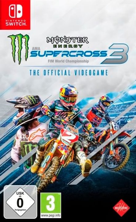 NSW - Monster Energy Supercross 3 Box NSW - Monster Energy Supercross 3 Box 785300150272 N. figura 1