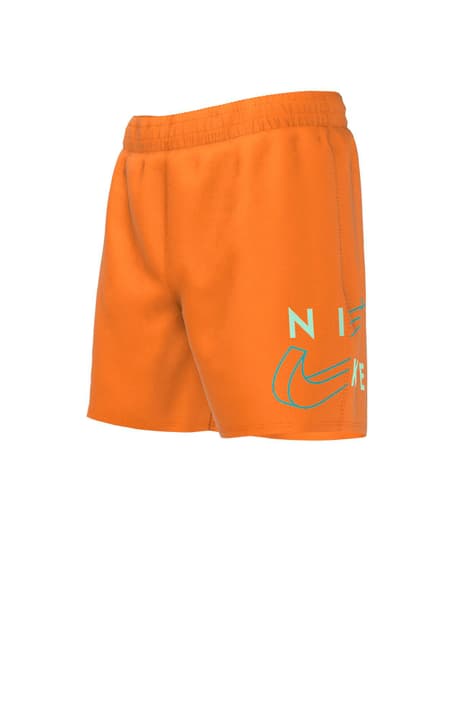 Image of Nike Split Logo Lap 4' Volley Short Badeshorts orange bei Migros SportXX