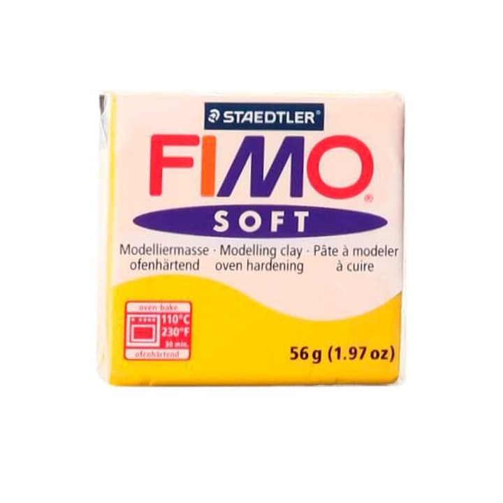 Image of Fimo Soft block sonnengelb Knete