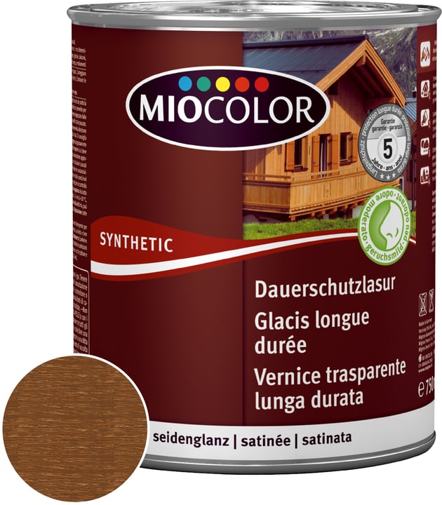 Image of Miocolor Dauerschutzlasur Kastanie 2.5 l bei Do it + Garden von Migros