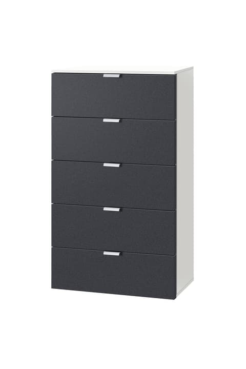 ORSON Cassettone ORSON Cassettone 404481900000 Dimensioni L: 50.0 cm x P: 42.0 cm x A: 100.0 cm Colore Grafite N. figura 1