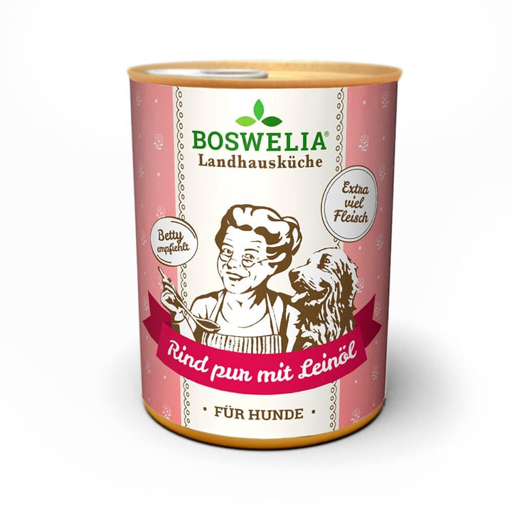 Image of Boswelia Landhausküche Hund Rind pur, 0.4 kg Nassfutter