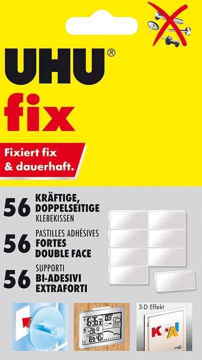 Image of Uhu FIX 56 STÜCK Sekundenkleber + Alleskleber bei Do it + Garden von Migros
