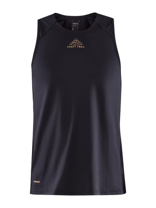 Image of Craft PRO Trail Singlet Shirt schwarz