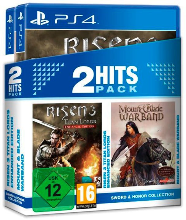 PS4 - 2 Hits Pack Risen 3 Enhanced Edition + Mount & Blade Warband (D) PS4 - 2 Hits Pack Risen 3 Enhanced Edition + Mount & Blade Warband (D) 785300131222 Photo no. 1