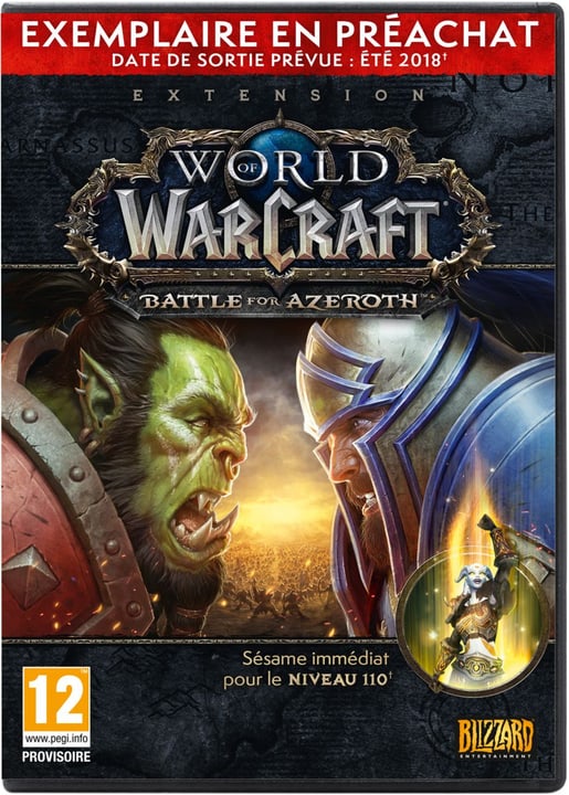 PC - World of Warcraft: Battle for Azeroth - Pre Sell Box (F) Box PC - World of Warcraft: Battle for Azeroth - Pre Sell Box (F) Box 785300132174 N. figura 1