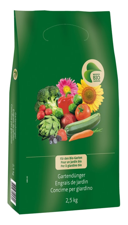 Migros Bio Garden Concime per giardino, 2.5 kg