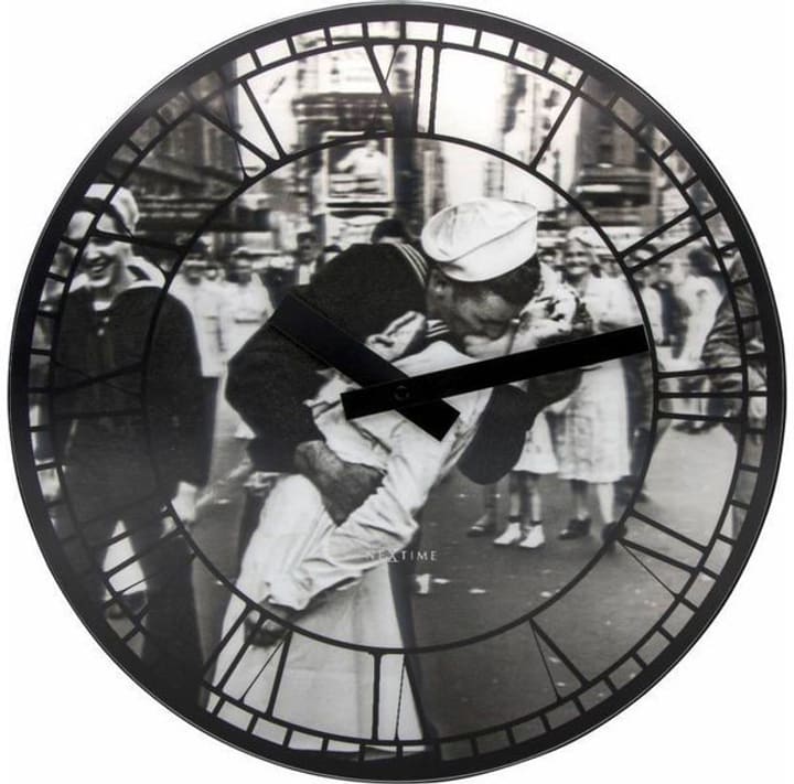 NexTime Wanduhr Kiss Me In New York Durc Wanduhr Wanduhr Kiss Me In New York Durc Wanduhr NexTime 785300141177 Bild Nr. 1