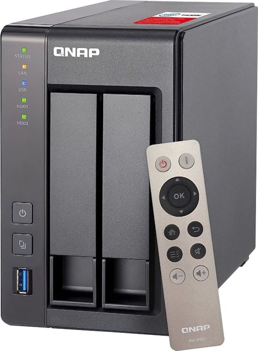Qnap NAS TS-251+-2G 2Bay senza Harddisk Alloggiamento vuoto Network-Attached-Storage (NAS) NAS TS-251+-2G 2Bay senza Harddisk Alloggiamento vuoto Network-Attached-Storage (NAS) Qnap 785300123684 N. figura 1