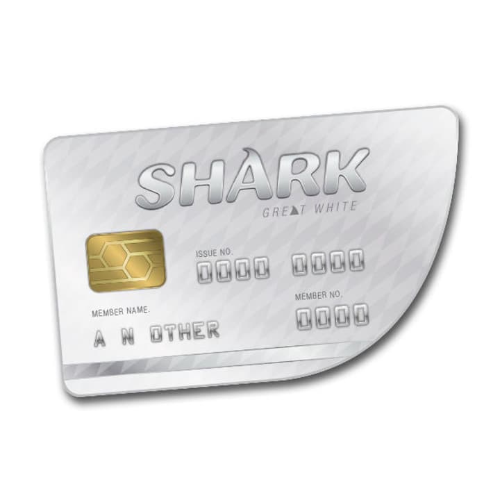 White shark card