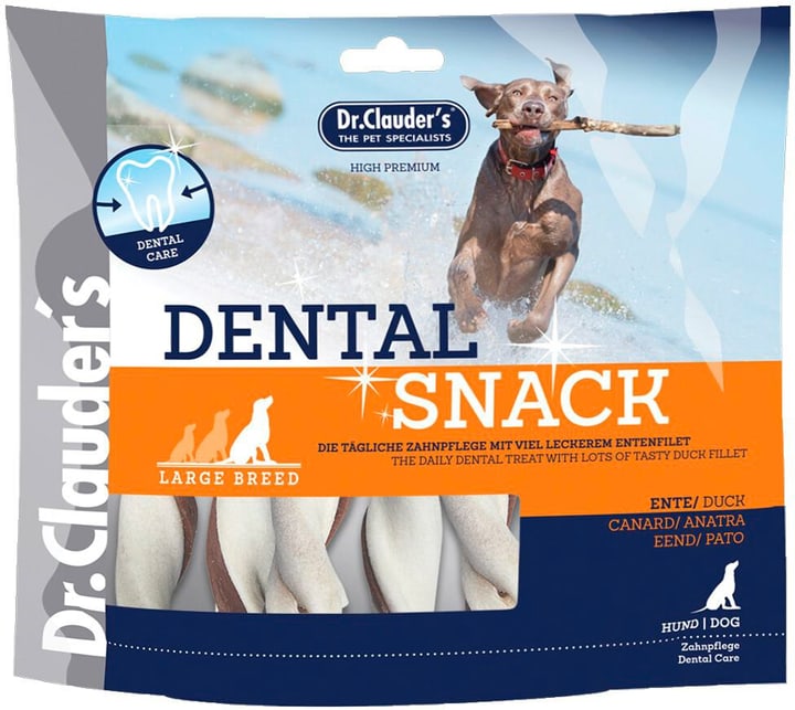 Image of Dr. Clauders Clauder's Dental Snack Ente L 500 g Trockenfutter