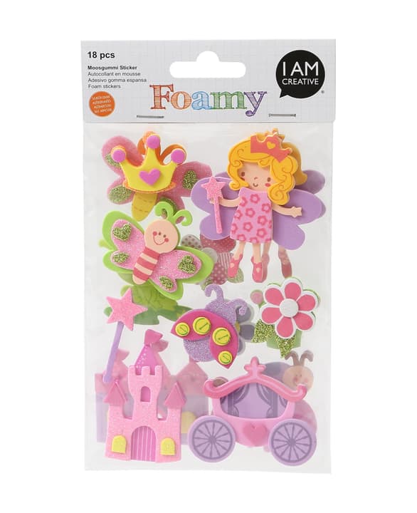Image of FOAMY, 3D-Sticker Prinzessin,18 Stk bei Do it + Garden von Migros