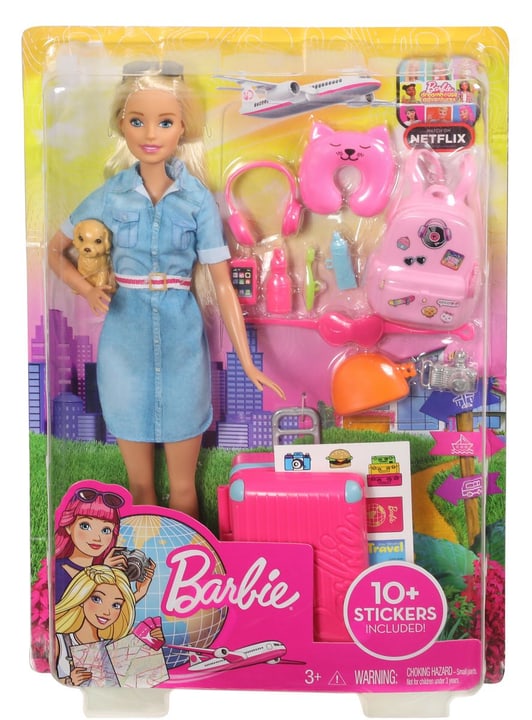 Barbie FWV25 Travel Bambola Barbie FWV25 Travel Bambola 746567800000 N. figura 1