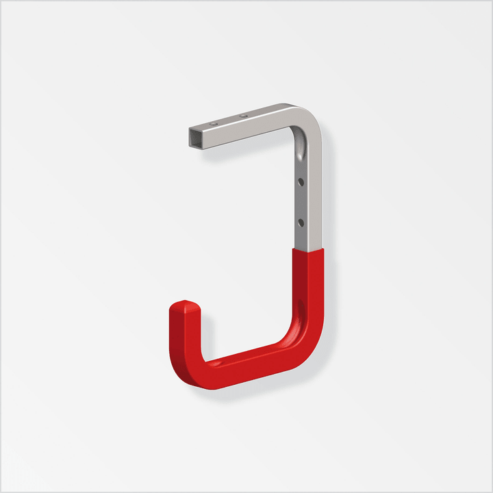 Image of alfer Wand- und Deckenhaken Stahl gummiert