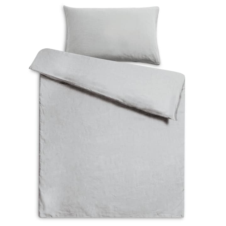 LINEN Federa per cuscino lino LINEN Federa per cuscino lino 376008138702 Colore Grigio chiaro Dimensioni L: 65.0 cm x L: 65.0 cm N. figura 1