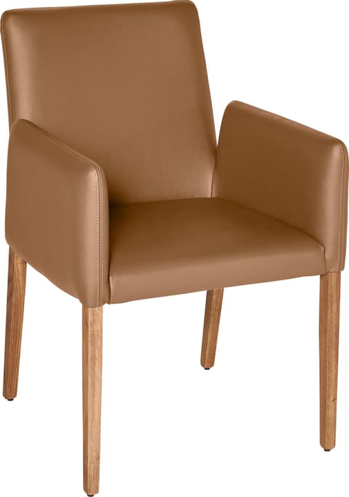 PIRAS Chaise PIRAS Chaise 402358000069 Dimensions L: 58.0 cm x P: 55.0 cm x H: 86.0 cm Couleur Camel Photo no. 1